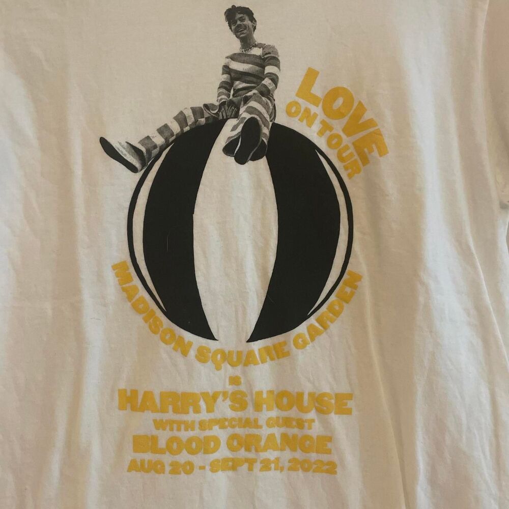 Harry Styles Love On Tour white t-shirt